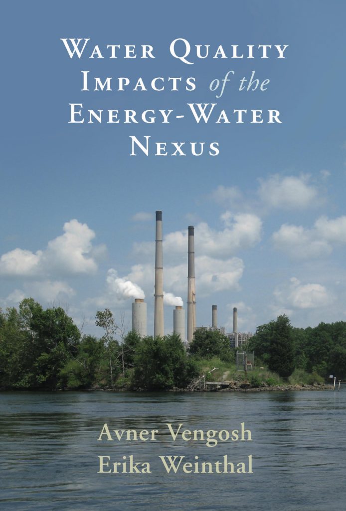 Water Quality Impacts of the Energy-Water Nexus book cover
