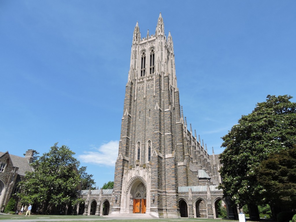 Duke Chapel PC: Ranee Shenoi